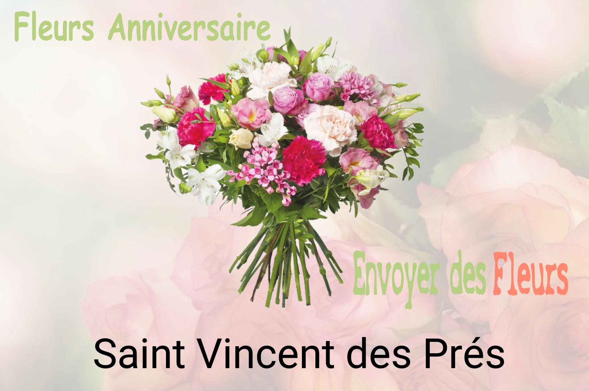 Bouquet de fleurs d’anniversaire livré à Saint-Vincent-des-Prés