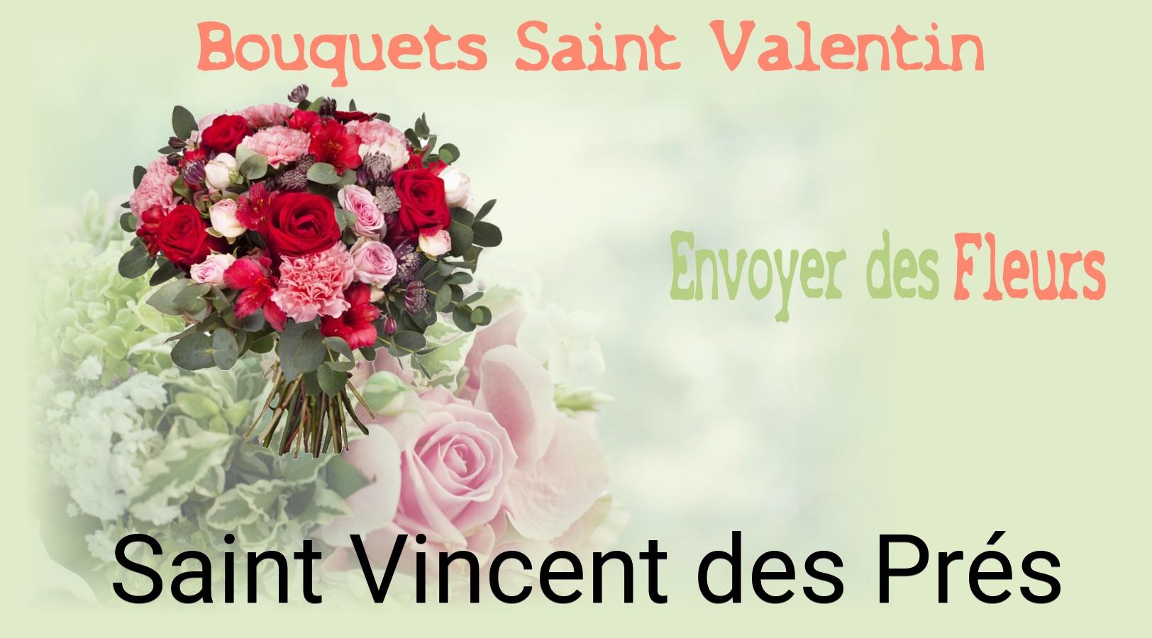 Roses de Saint-Valentin livrées à Saint-Vincent-des-Prés